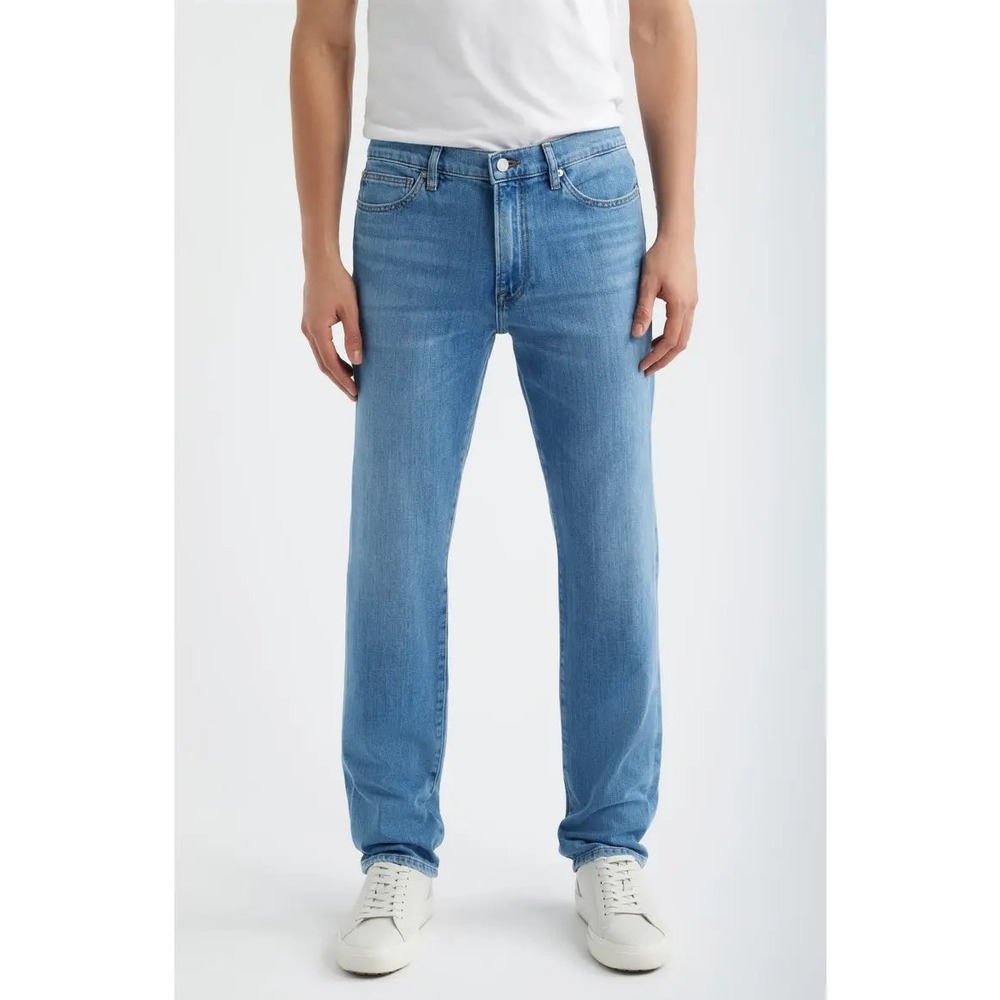 Frame L'Homme Slim Jeans Mens 31 Finn Light Wash Blue Denim
